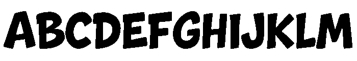 Jingle Strike Font UPPERCASE