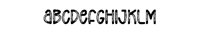 Jingle Winter Font UPPERCASE