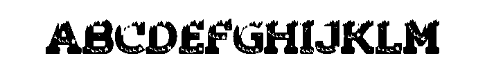 Jingle Wish Font 2 Font UPPERCASE