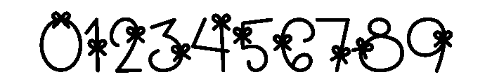 JingleBows Font OTHER CHARS