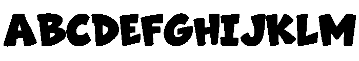 JinglePop Regular Font UPPERCASE