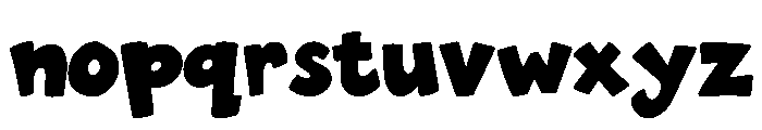 JinglePop Regular Font LOWERCASE