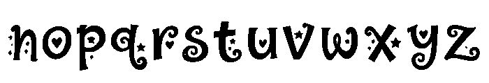 Jingleberry_Joy Font LOWERCASE