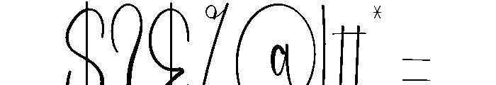 Jinglers Valentine Font OTHER CHARS
