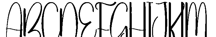 Jinglers Valentine Font UPPERCASE