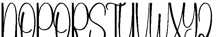 Jinglers Valentine Font UPPERCASE