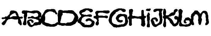 Jiotribe Regular Font UPPERCASE