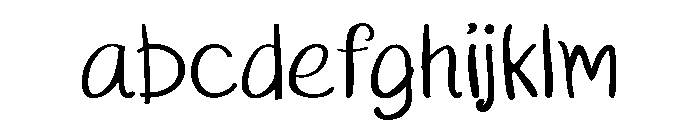 Jitterline FONT