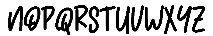 Jiwo Jawi Font UPPERCASE