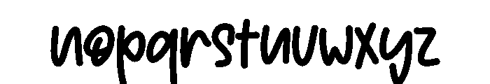Jiwo Jawi Font LOWERCASE
