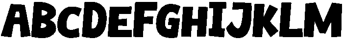 JIGSAW Regular otf (400) Font UPPERCASE
