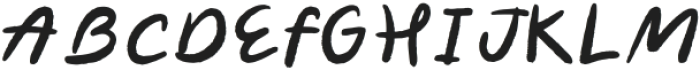 Jianbing Regular otf (400) Font UPPERCASE