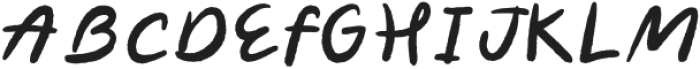 Jianbing Regular ttf (400) Font UPPERCASE