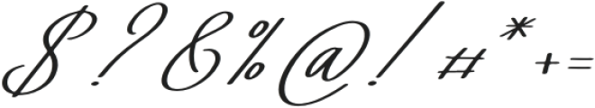 Jianshi Hearth Italic otf (400) Font OTHER CHARS