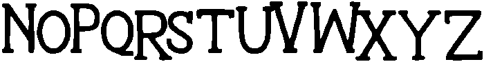 Jibe ttf (400) Font UPPERCASE