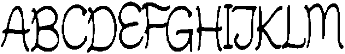 Jico ttf (400) Font UPPERCASE