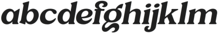 Jiftan Medium Italic otf (500) Font LOWERCASE