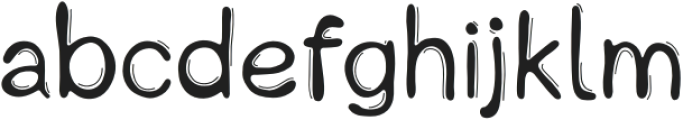 Jiggly twiglet Regular otf (400) Font LOWERCASE