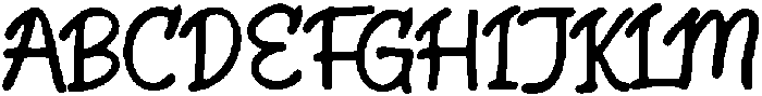 Jija ttf (400) Font UPPERCASE