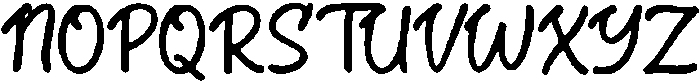 Jija ttf (400) Font UPPERCASE
