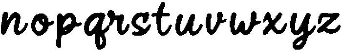 Jija ttf (400) Font LOWERCASE