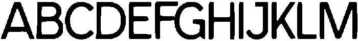 Jije ttf (400) Font UPPERCASE