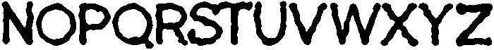 Jikoca ttf (400) Font UPPERCASE