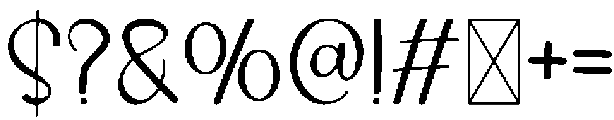Jinggle Belle Regular otf (400) Font OTHER CHARS
