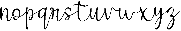 Jinggle Belle Regular otf (400) Font LOWERCASE