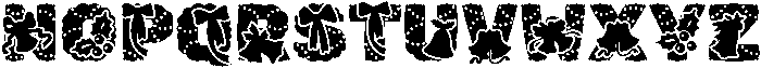 Jingle Bells Regular otf (400) Font LOWERCASE