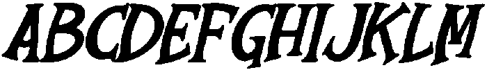 Jingle Cheer Italic otf (400) Font UPPERCASE