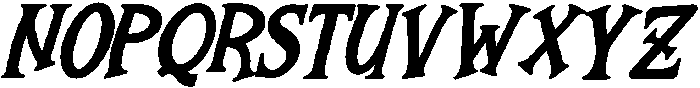 Jingle Cheer Italic otf (400) Font UPPERCASE