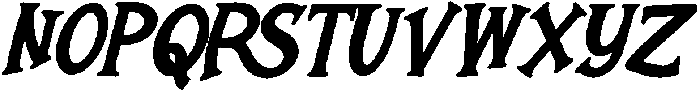Jingle Cheer Italic otf (400) Font LOWERCASE