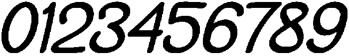 Jinglehart Italic otf (400) Font OTHER CHARS