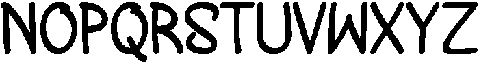 Jinglehart otf (400) Font UPPERCASE