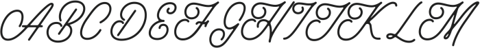 Jinglers-Regular otf (400) Font UPPERCASE