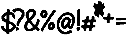 Jiqo ttf (400) Font OTHER CHARS