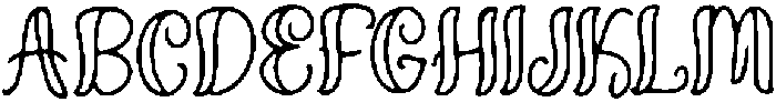 Jiruda ttf (400) Font UPPERCASE