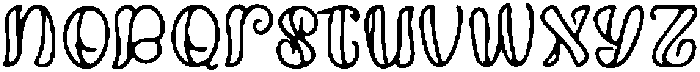 Jiruda ttf (400) Font LOWERCASE
