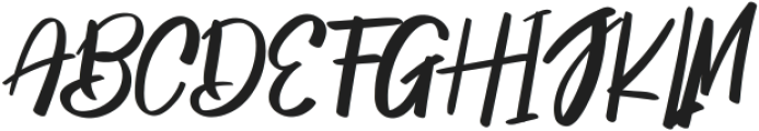 Jittering Regular ttf (400) Font UPPERCASE