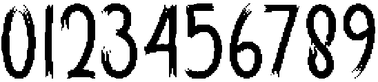 Jittery Regular otf (400) Font OTHER CHARS