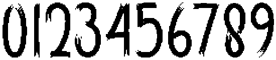 Jittery Regular ttf (400) Font OTHER CHARS