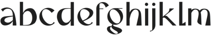 Jiyadetz Regular otf (400) Font LOWERCASE