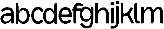 Jize ttf (400) Font LOWERCASE