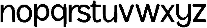 Jize ttf (400) Font LOWERCASE