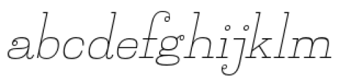 Jillsville Italic Font LOWERCASE