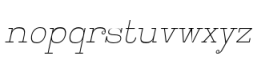 Jillsville Italic Font LOWERCASE