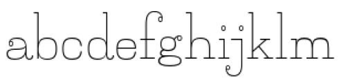 Jillsville Regular Font LOWERCASE