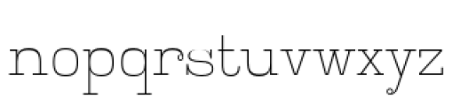 Jillsville Regular Font LOWERCASE