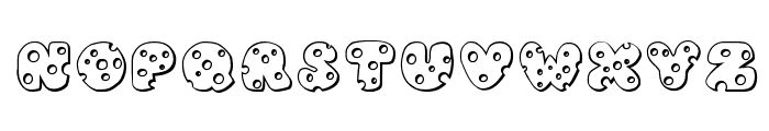 JI Swiss Cheese Font LOWERCASE